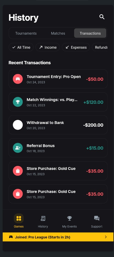 Wallet history you can trust